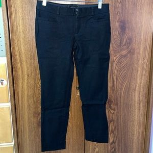 Sloan fit black slacks // size 0P